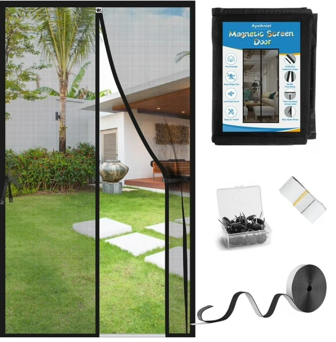 Magnetic Mosquito Mesh Door - product view 3