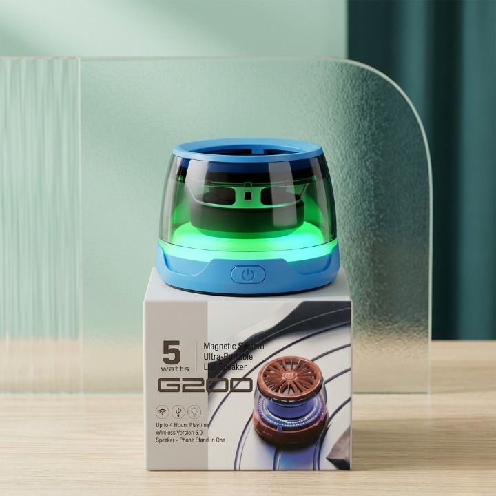 G200 Magnetic RGB Speaker view 2