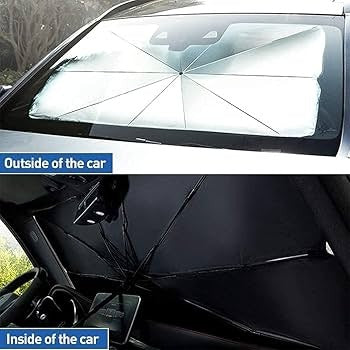 Foldable Windshield Sunshade Umbrella - product view 2