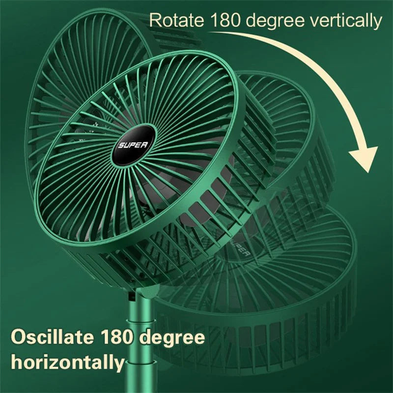 Telescopic Rechargeable Fan view 4