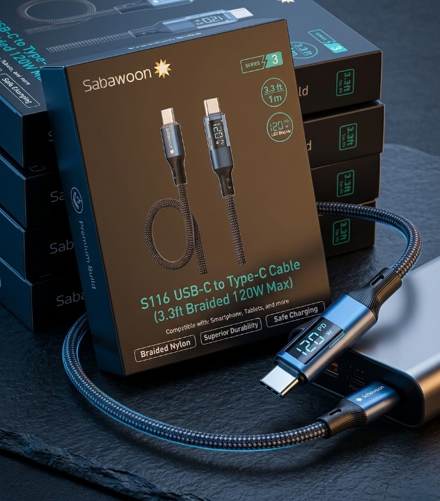 120W Display Charging Cable view 3