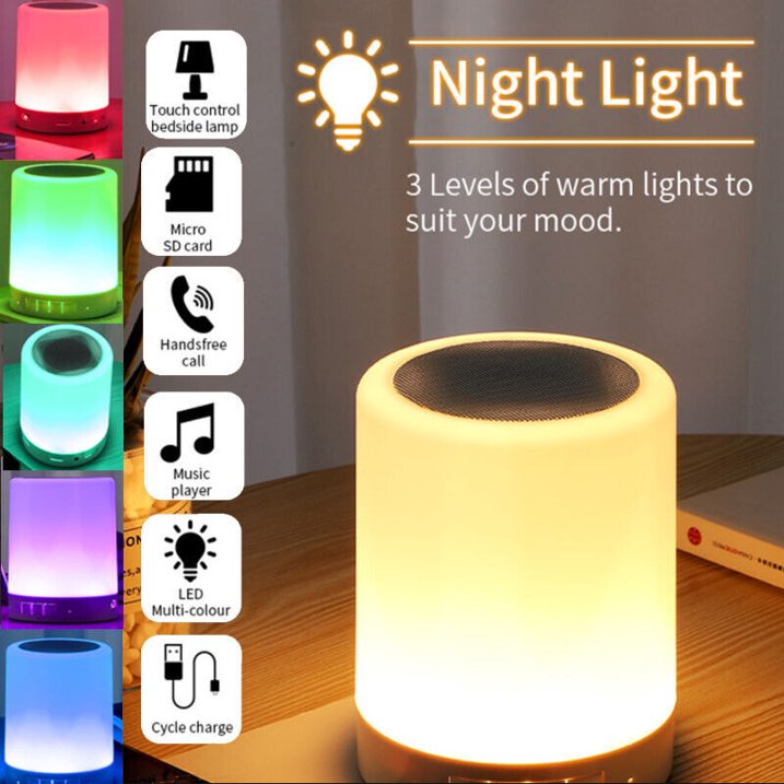 Touch Lamp Bluetooth Speaker view 2