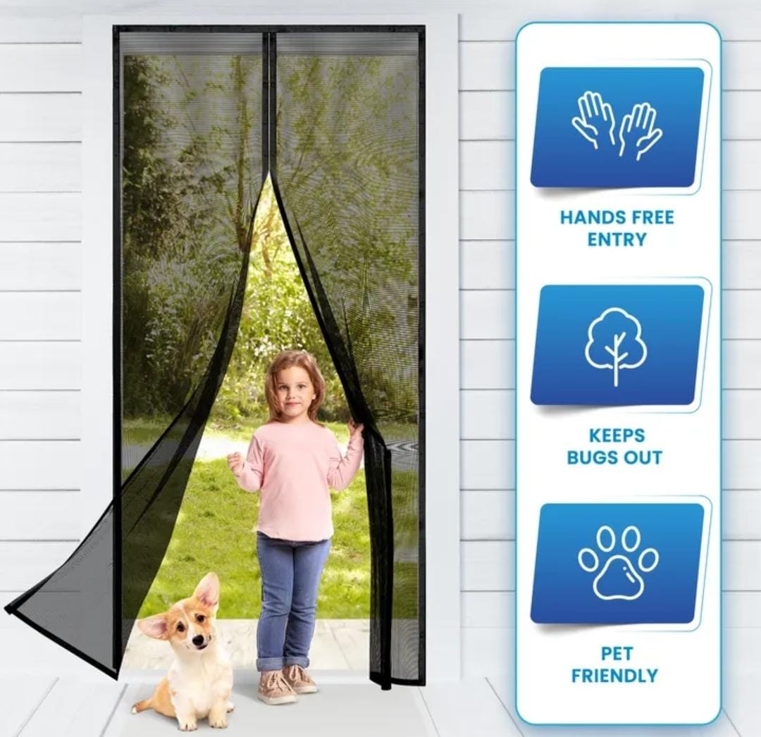 Magnetic Mosquito Mesh Door - product view 2