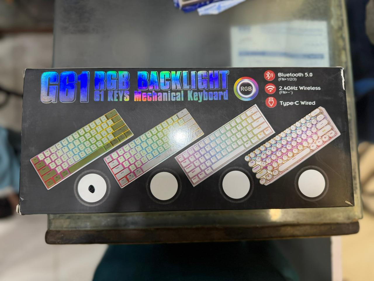 GB1 60% Mechanical Keyboard view 4