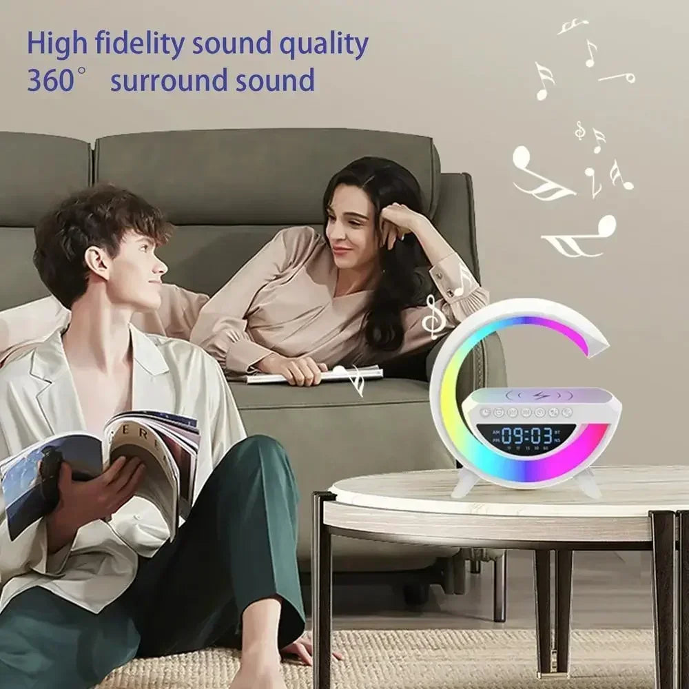 G-Lamp Speaker Charging Clock view 4