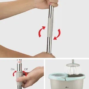 360° Spin Mop & Bucket Set - product view 4