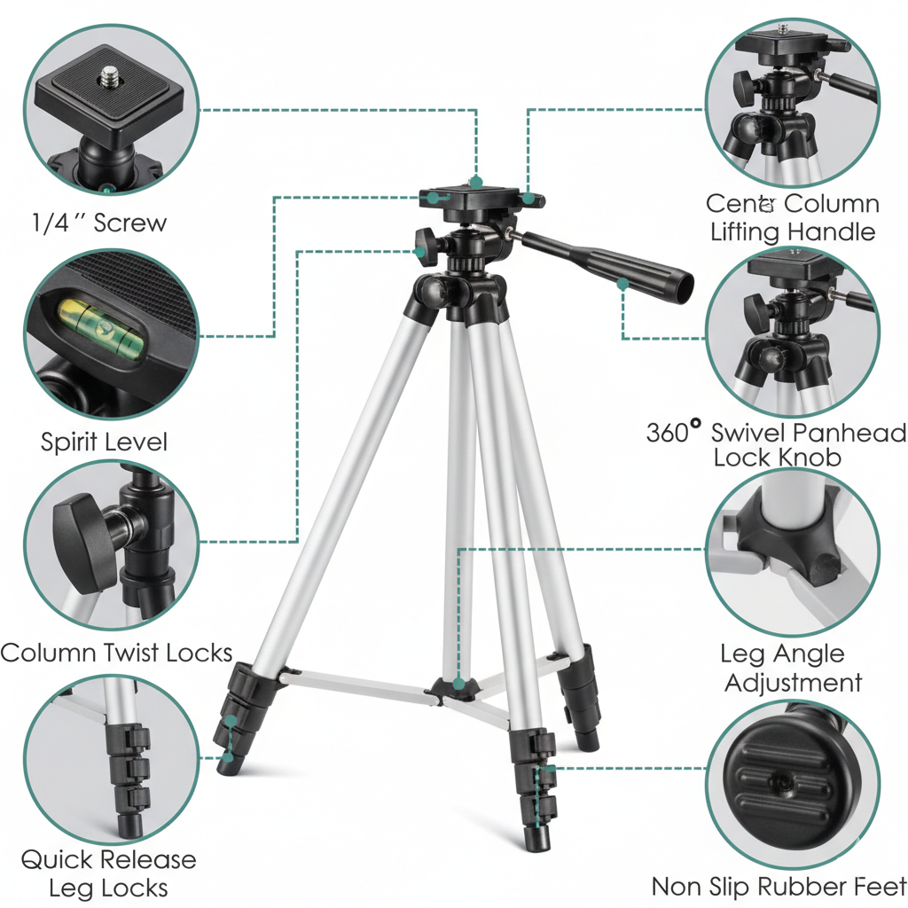 3110 Mobile Camera Tripod view 5