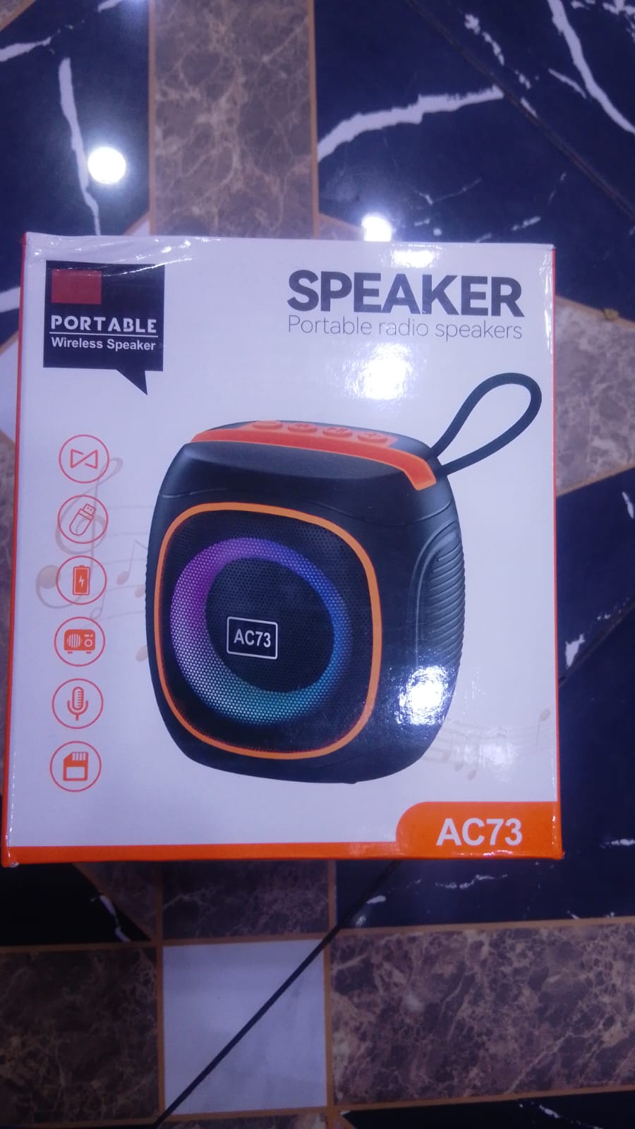 AC73 RGB Party Speaker view 4