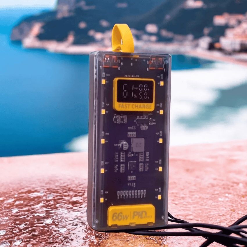 20,000mAh Transparent Power Bank view 2