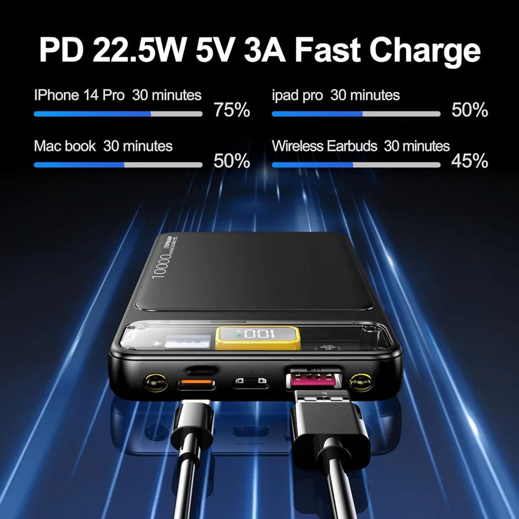 10,000mAh 22.5W Power Bank view 3