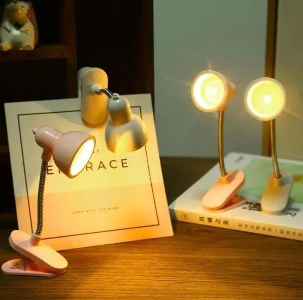 Clip-On Rechargeable Reading Light - product view 1