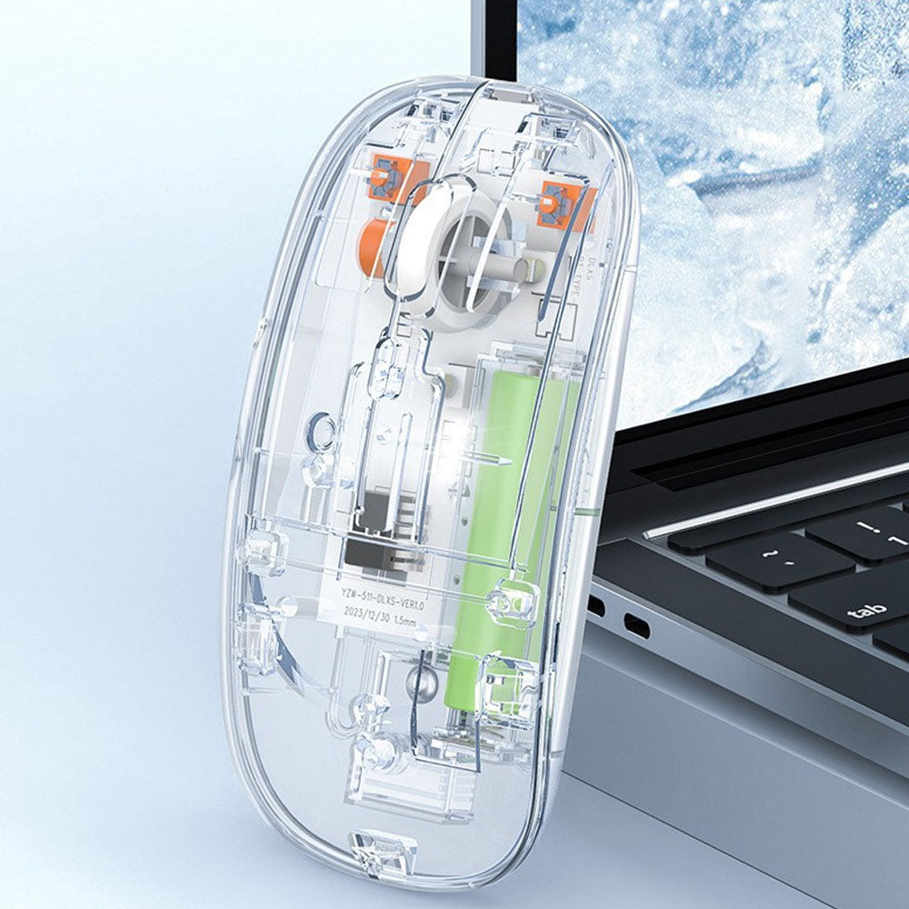 RGB Transparent Wireless Mouse view 5