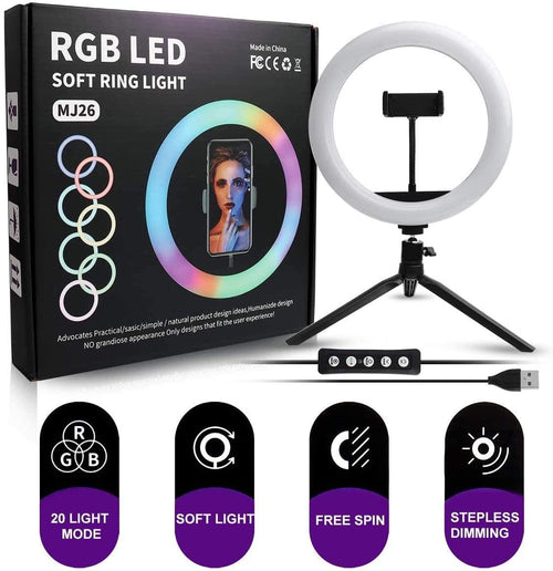 26cm RGB Ring Light main product image