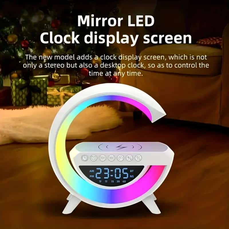 G-Lamp Speaker Charging Clock view 2