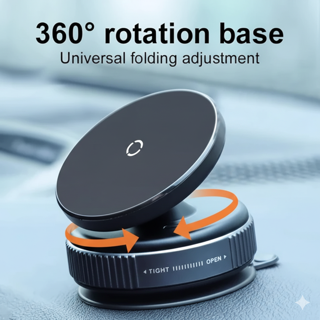 360° Magnetic Car Phone Holder view 4