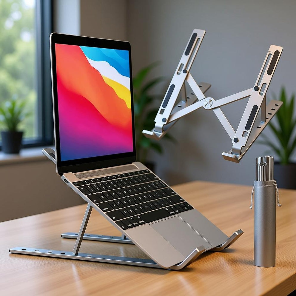 Foldable Aluminium Laptop Stand - product view 3