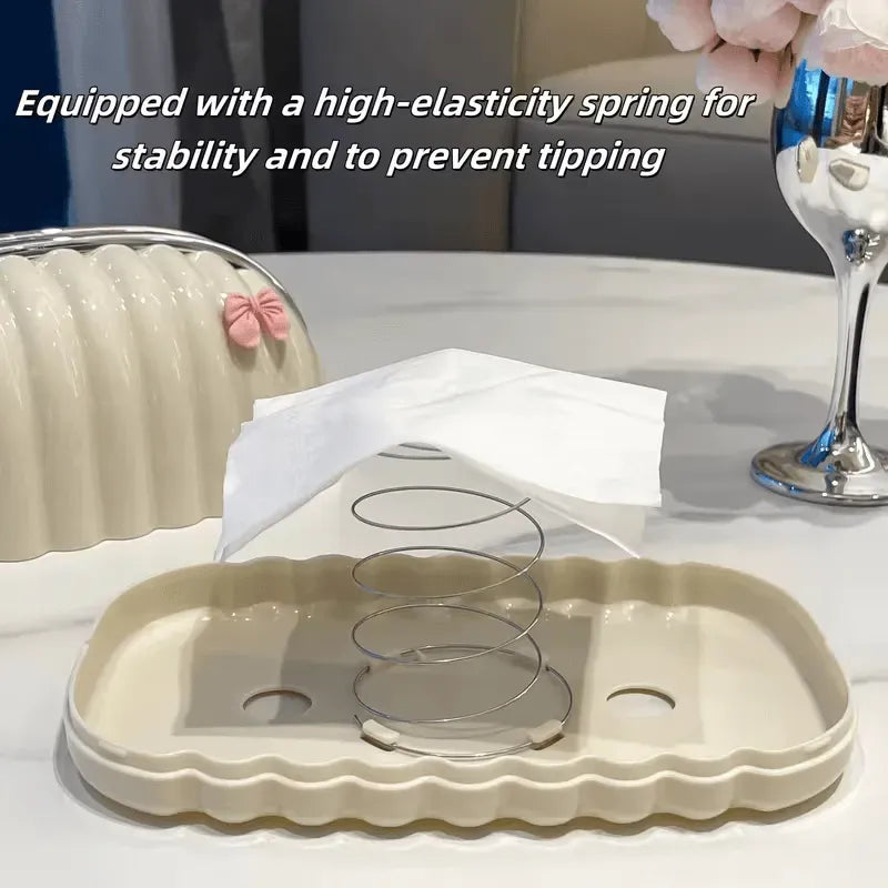Shell-Shaped Tissue Box - product view 4