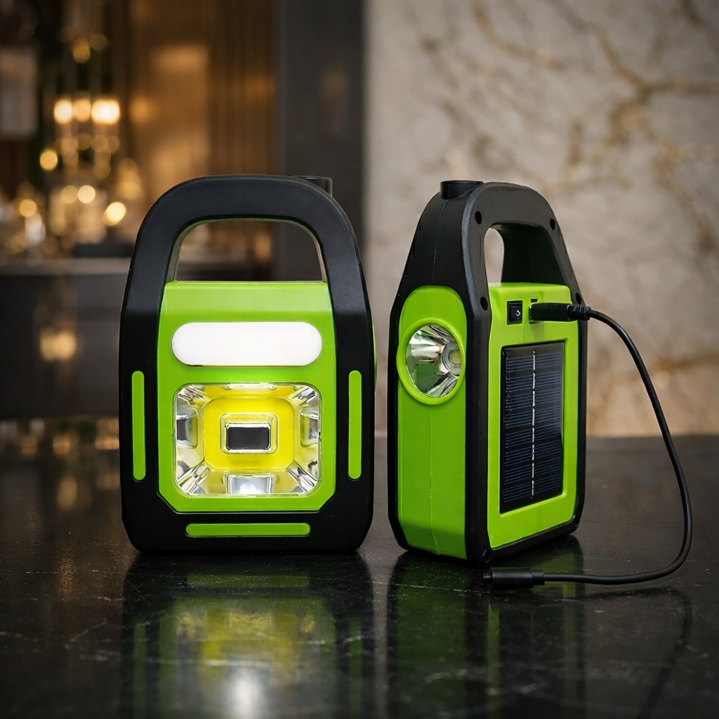 3-in-1 Solar Emergency Power Light view 4
