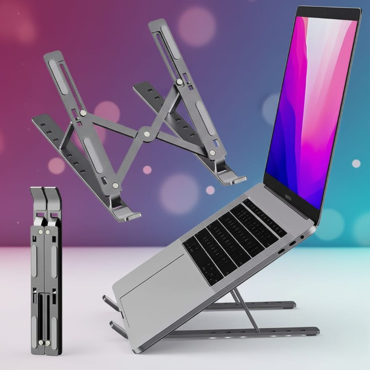 Foldable Aluminium Laptop Stand - product view 4