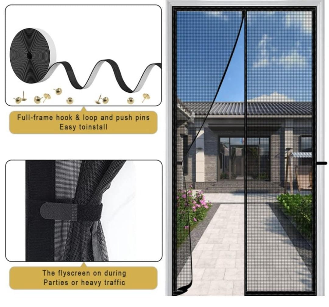 Magnetic Mosquito Mesh Door - product view 4