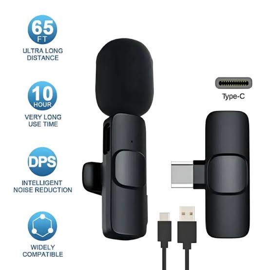 K9 Wireless Microphone for Type-C & iPhone - product view 2