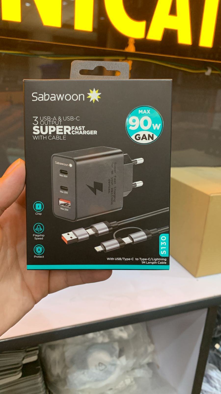 90W GaN Fast Charger view 2