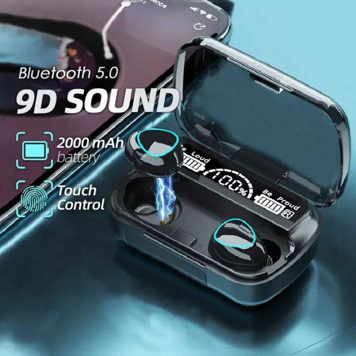 M10 PowerCase Earbuds view 3